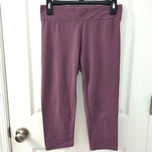 Sonoma Lavender Purple Cropped Legging Size S